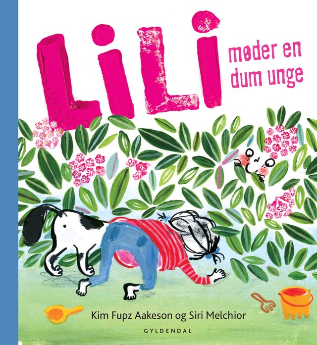 Book cover for Lili møder en dum unge - Lyt&læs