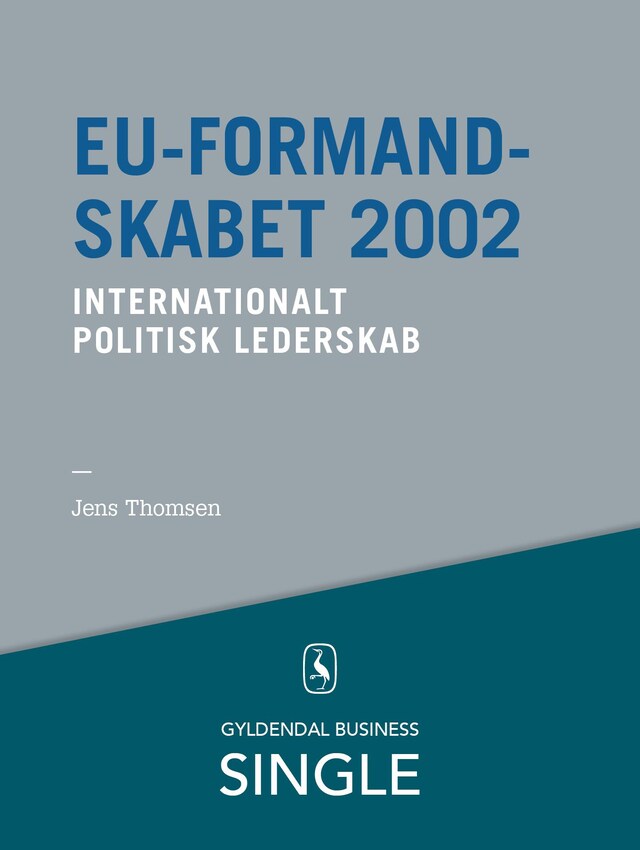 Okładka książki dla EU-formandskabet 2002 - Den danske ledelseskanon, 11