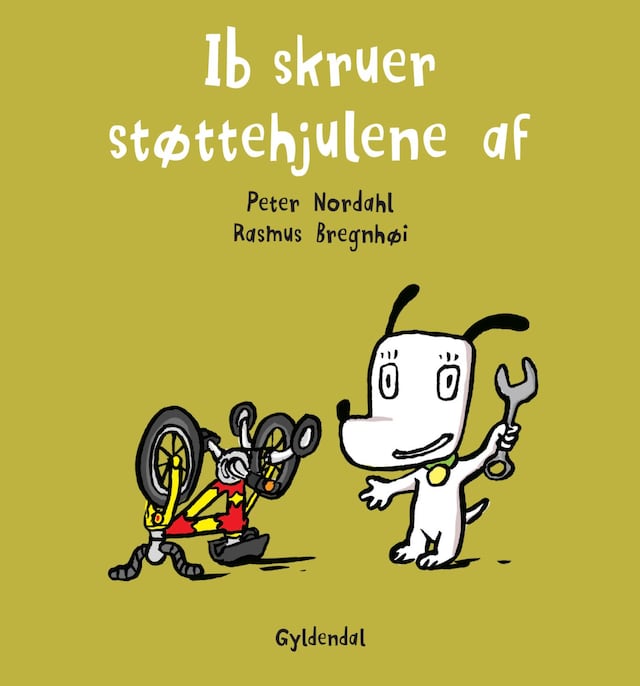 Book cover for Ib skruer støttehjulene af - Lyt&læs