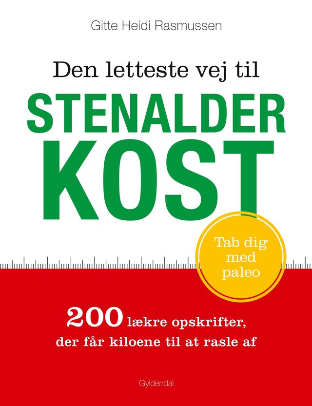 Bogomslag for Den letteste vej til stenalderkost