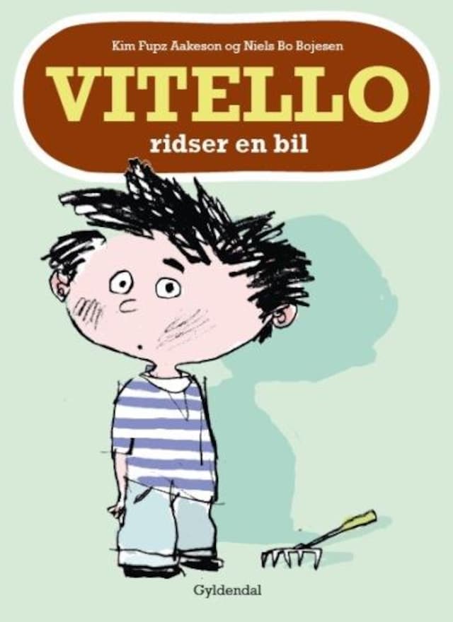 Book cover for Vitello ridser en bil