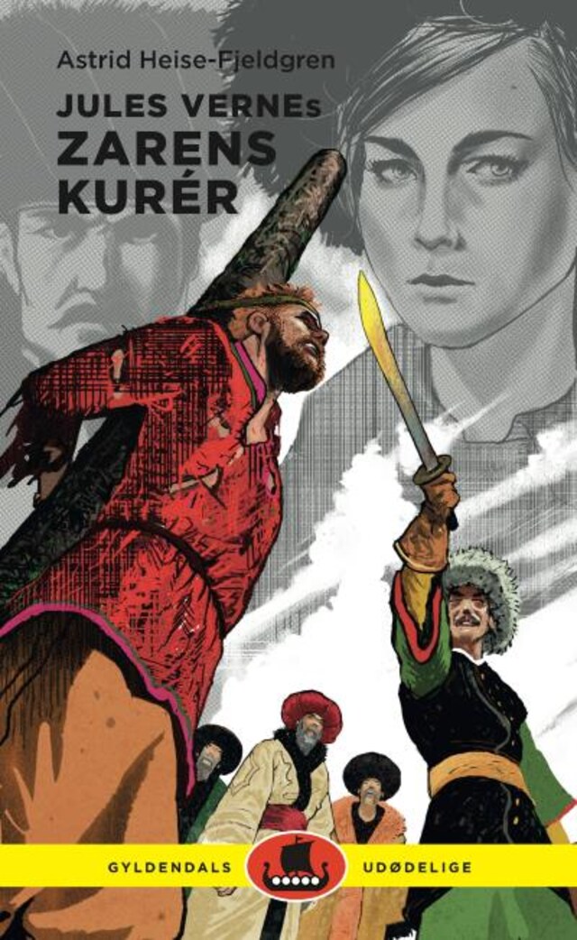 Copertina del libro per Jules Vernes Zarens kurér