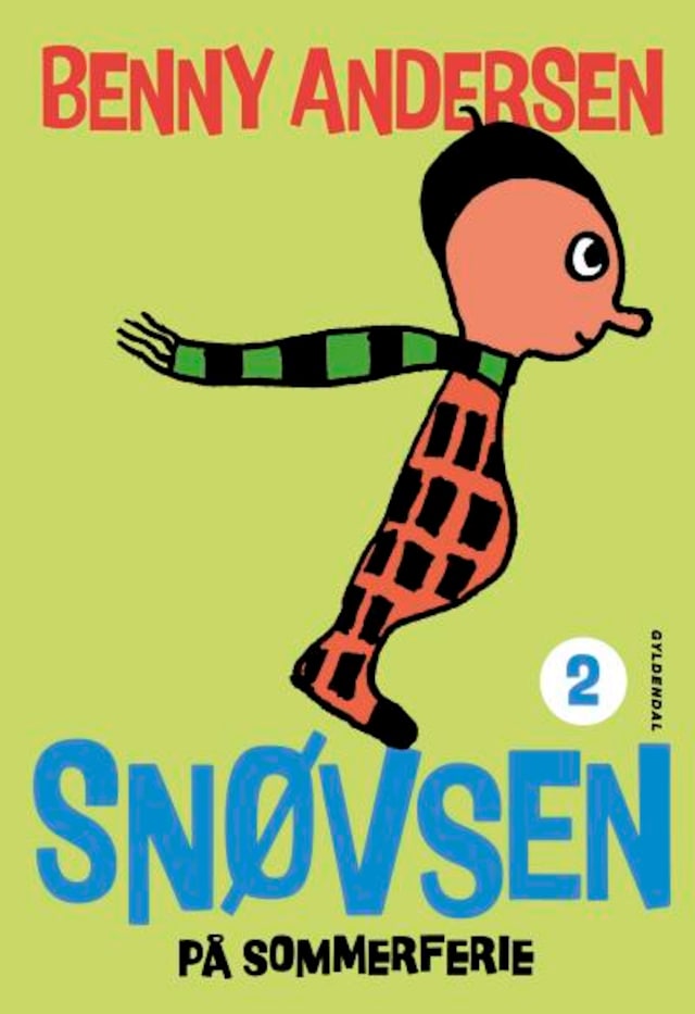 Buchcover für Snøvsen på sommerferie