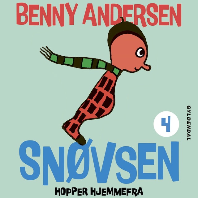 Copertina del libro per Snøvsen hopper hjemmefra