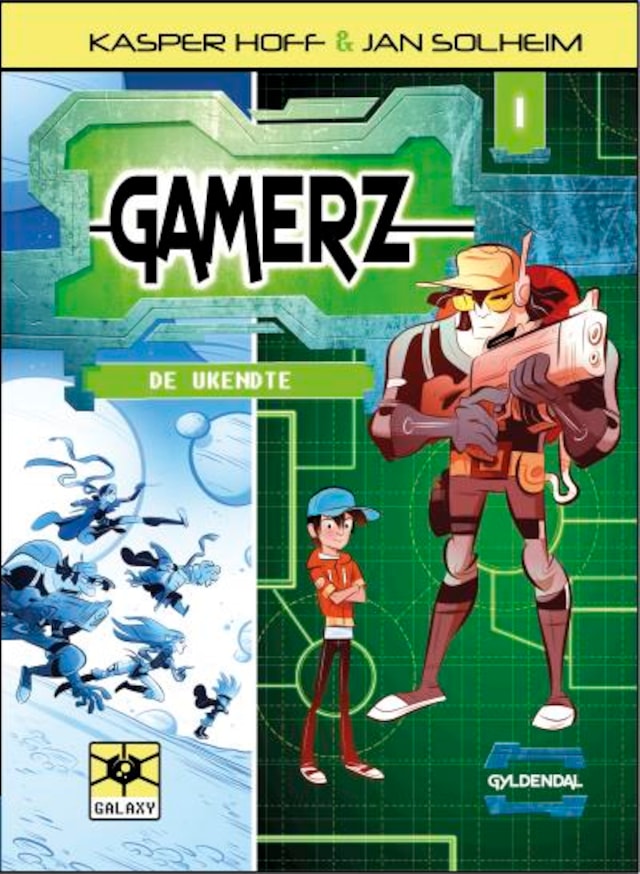 Bogomslag for Gamerz 1 - De ukendte