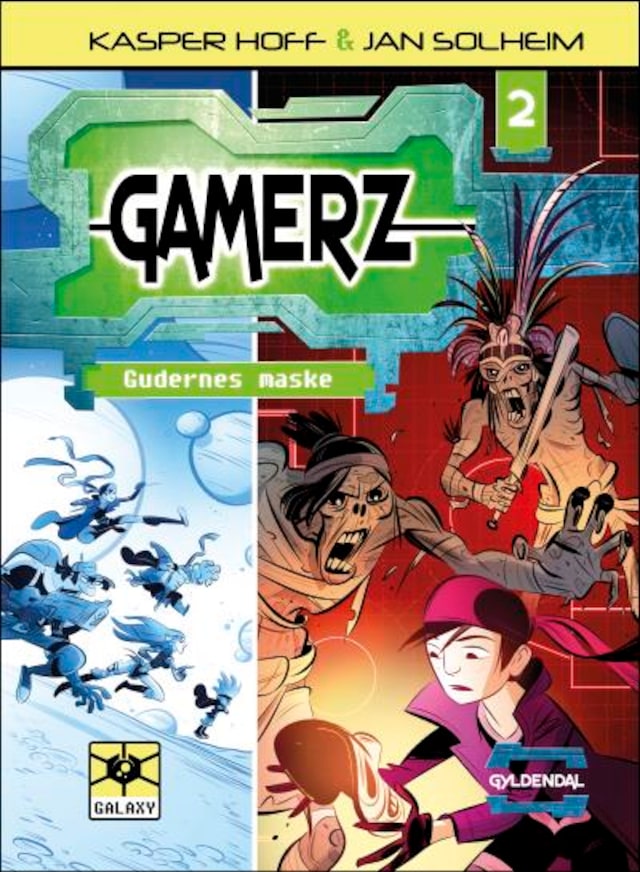 Book cover for Gamerz 2 - Gudernes maske