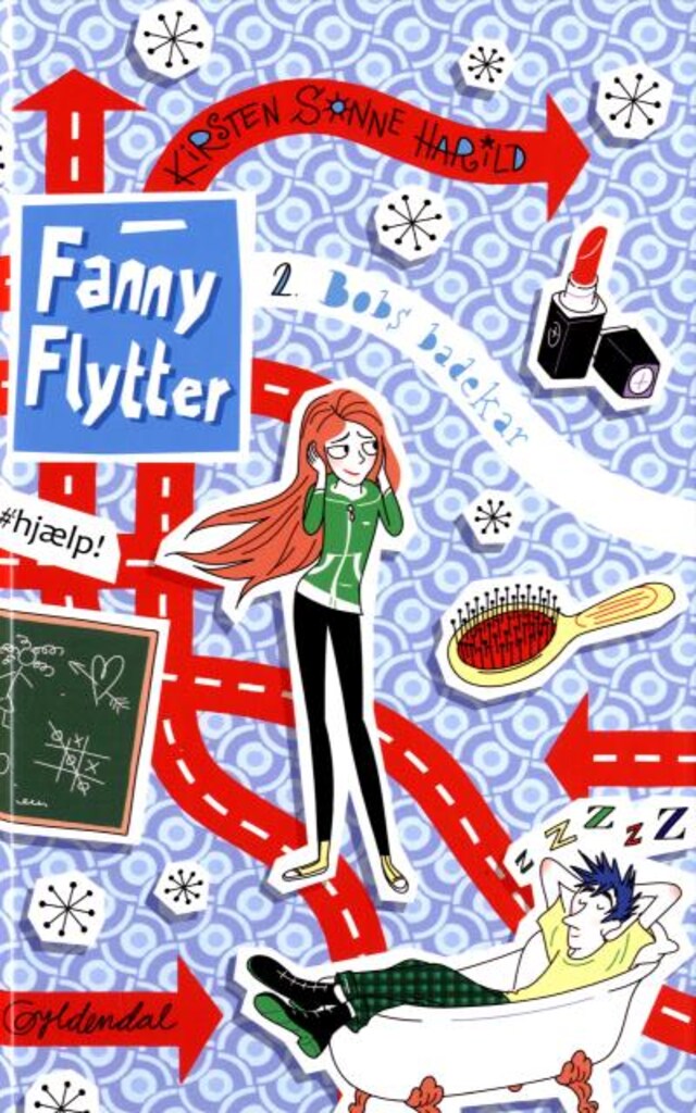 Buchcover für Fanny flytter 2 - Bobs badekar