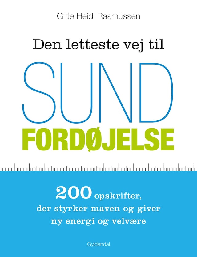 Buchcover für Den letteste vej til sund fordøjelse