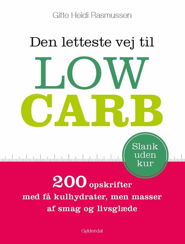 Bogomslag for Den letteste vej til Low Carb