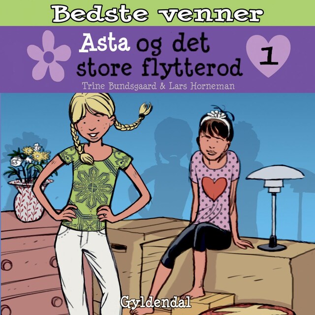 Buchcover für Bedste venner 1 - Asta og det store flytterod