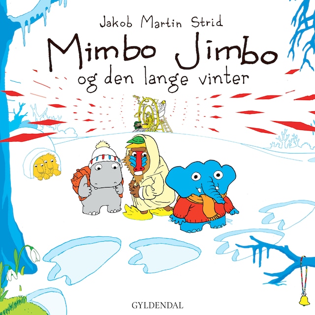 Book cover for Mimbo Jimbo og den lange vinter