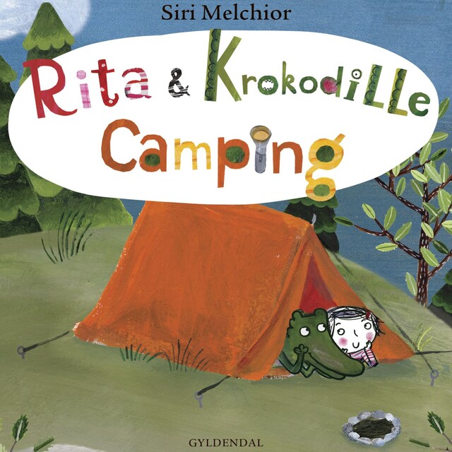 Kirjankansi teokselle Rita og Krokodille - Camping