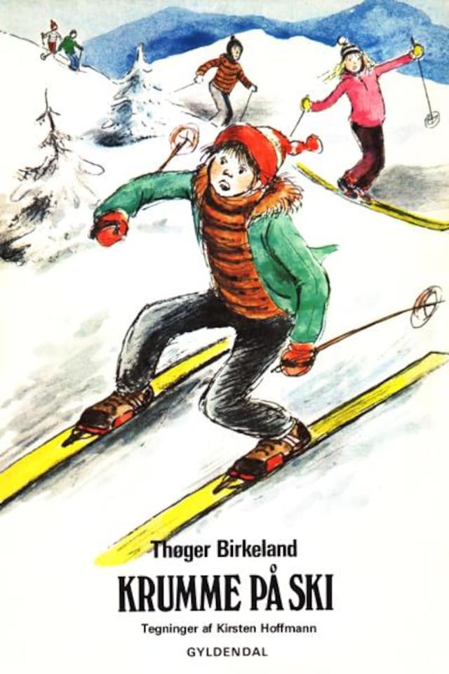 Book cover for Krumme på ski