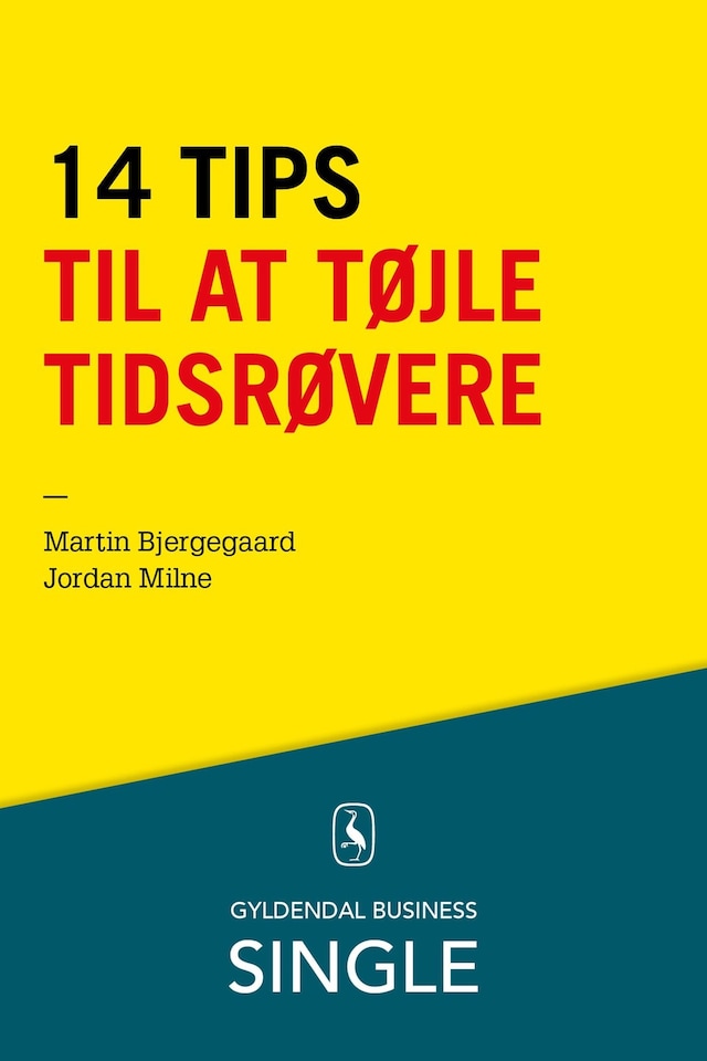 Book cover for 14 tips til at tøjle tidsrøvere