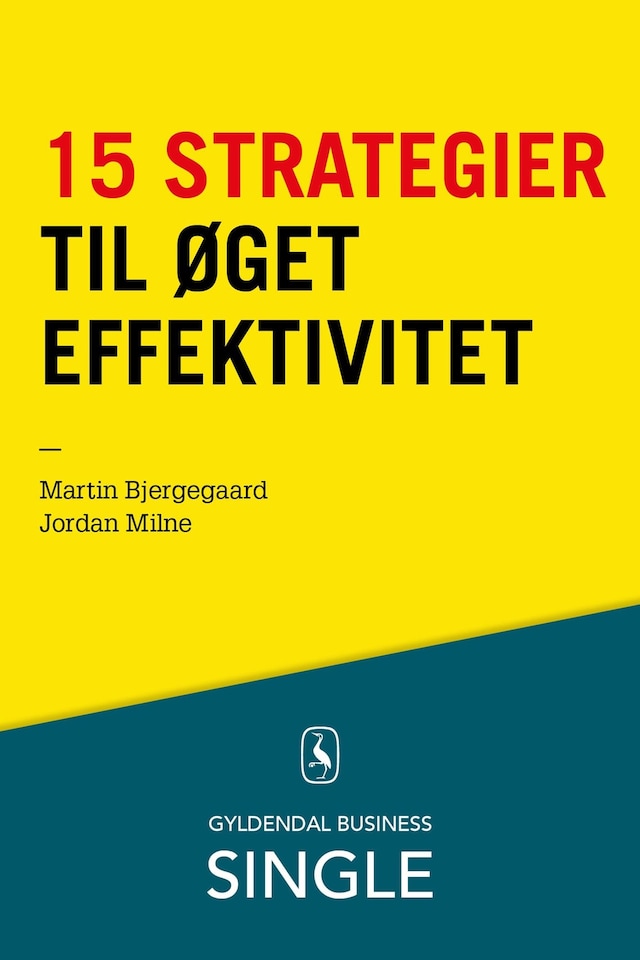Book cover for 15 strategier til øget effektivitet