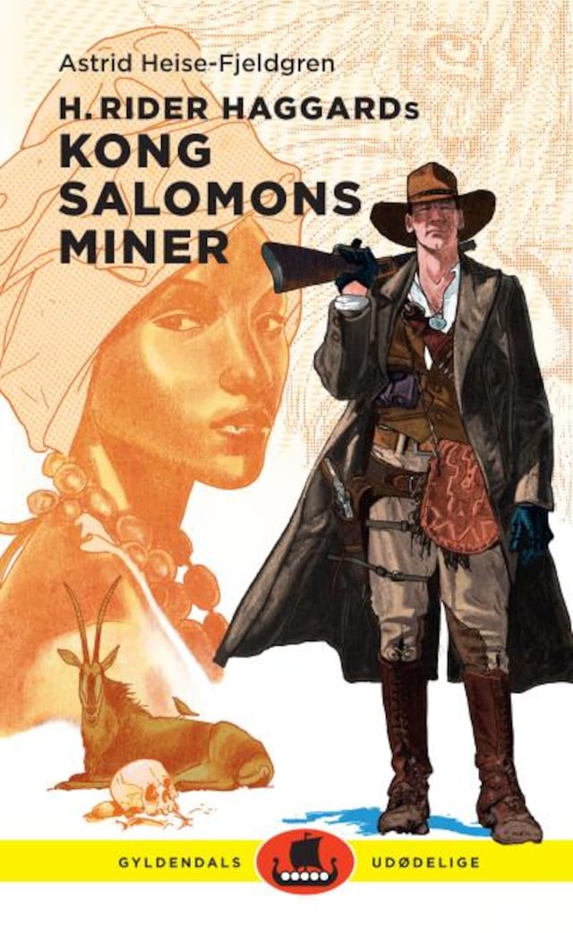 Book cover for H. Rider Haggards Kong Salomons miner