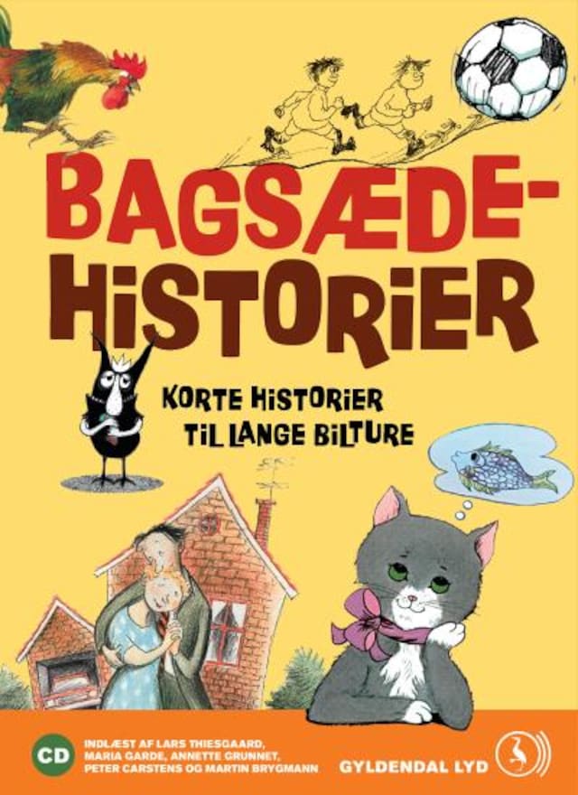 Copertina del libro per Bagsædehistorier