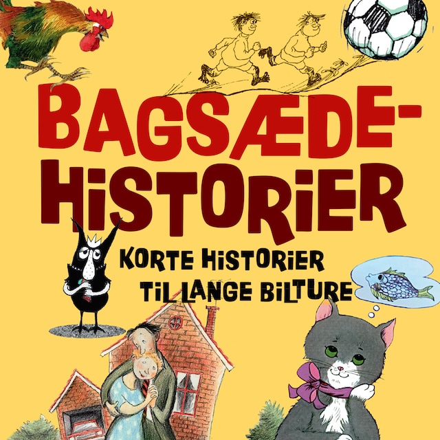 Book cover for Bagsædehistorier