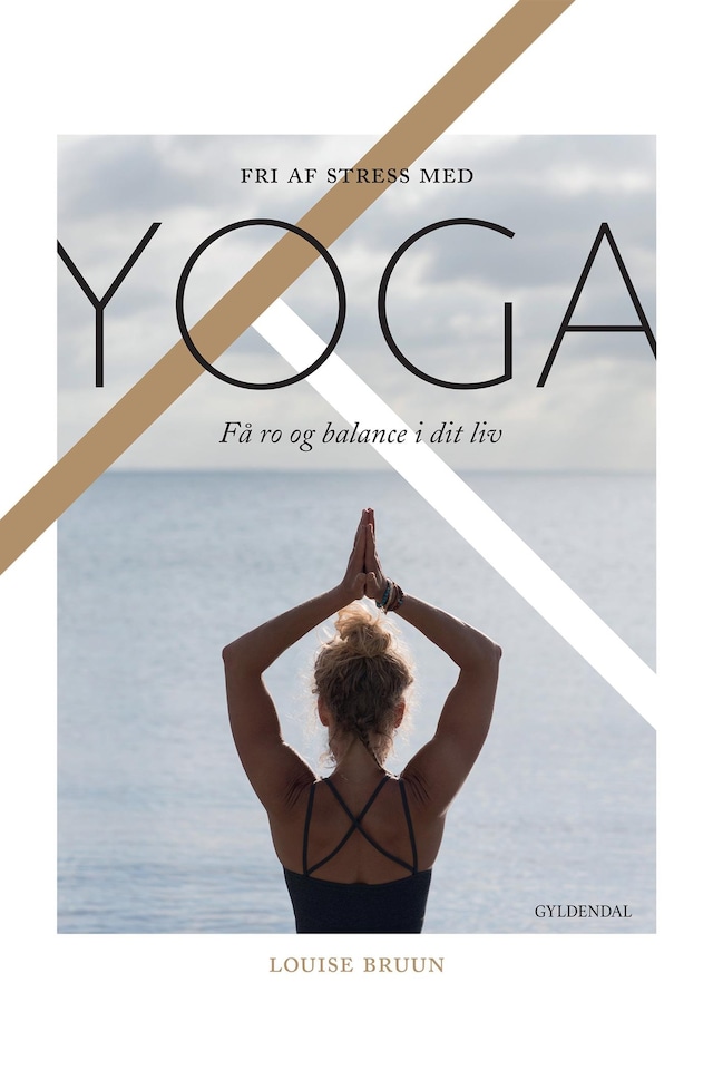 Buchcover für Fri af stress med yoga