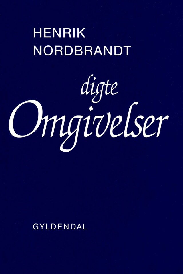 Book cover for Omgivelser