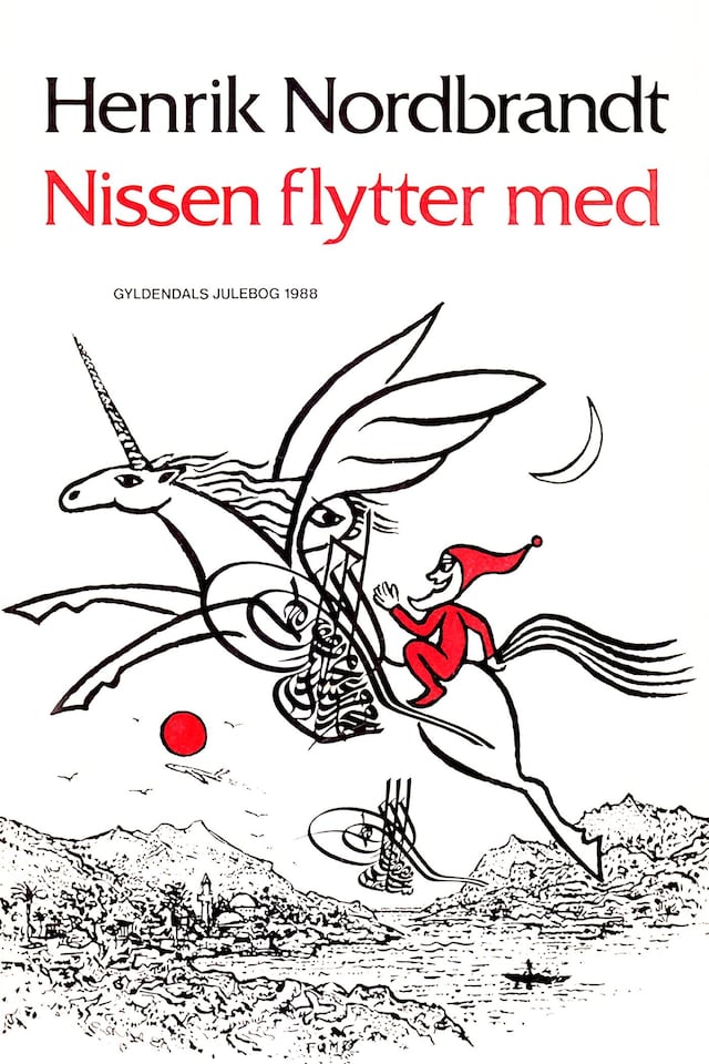 Book cover for Nissen flytter med