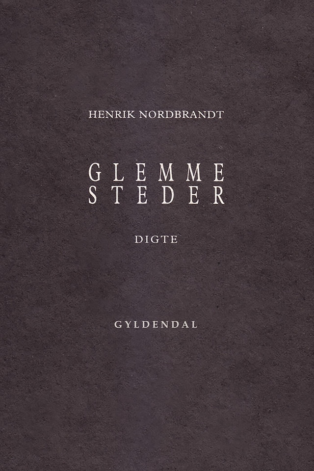 Book cover for Glemmesteder