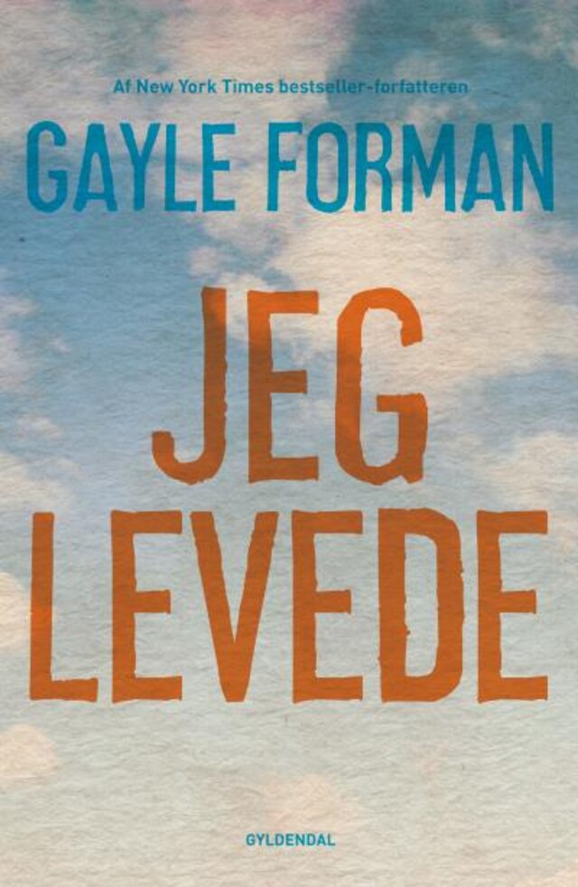 Book cover for Jeg levede