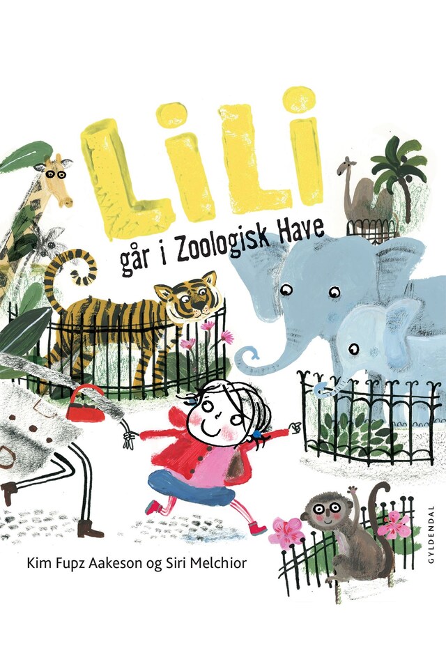 Couverture de livre pour Lili går i zoologisk have - Lyt&Læs