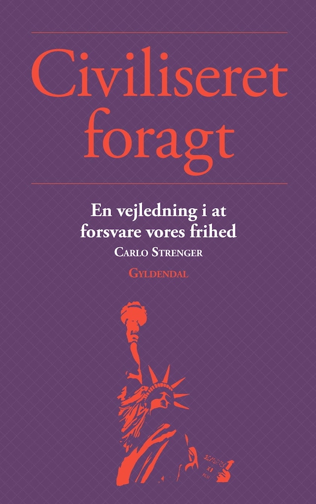 Book cover for Civiliseret foragt