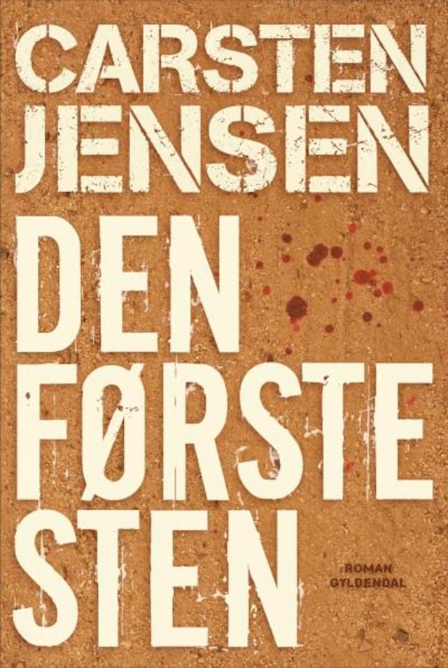 Book cover for Den første sten