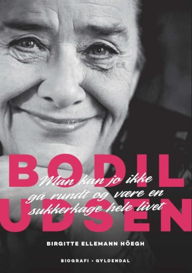 Couverture de livre pour Bodil Udsen. En biografi