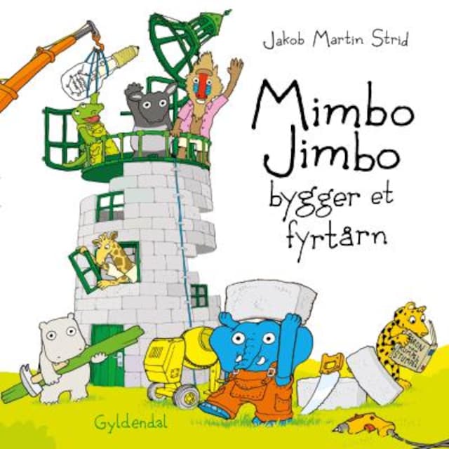 Bokomslag for Mimbo Jimbo bygger et fyrtårn