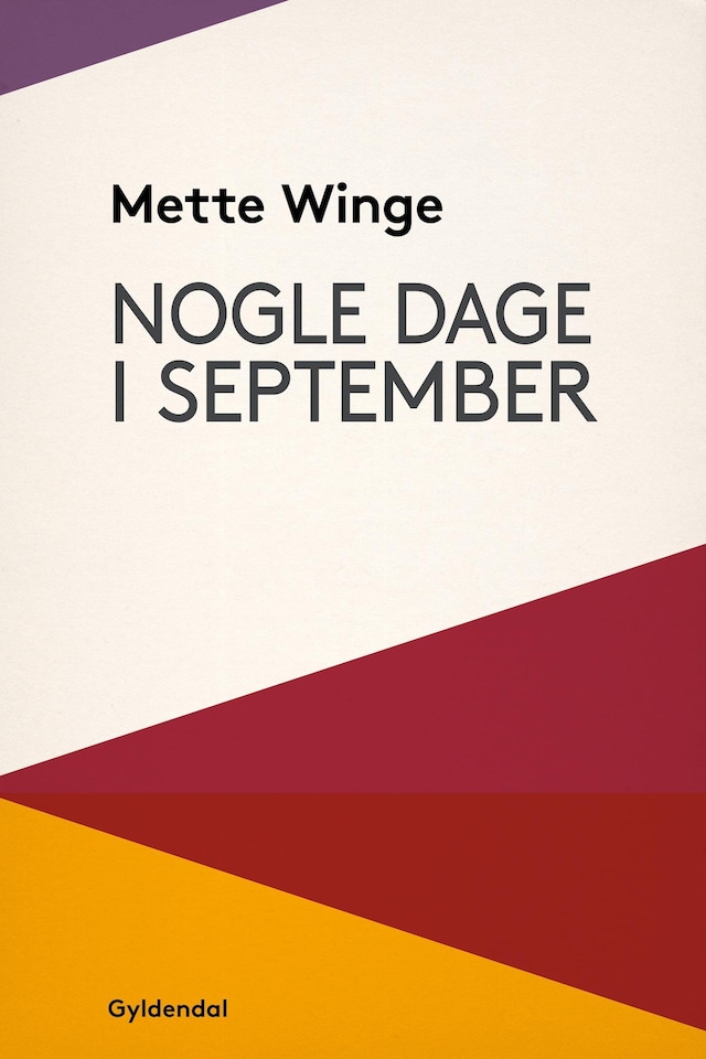 Book cover for Nogle dage i september