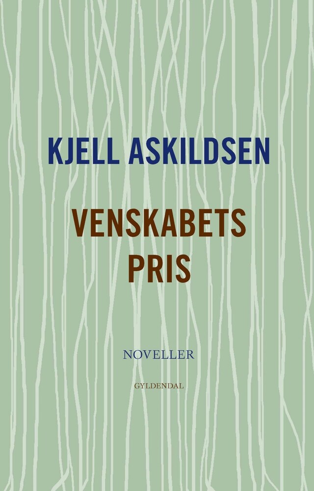 Kirjankansi teokselle Venskabets pris