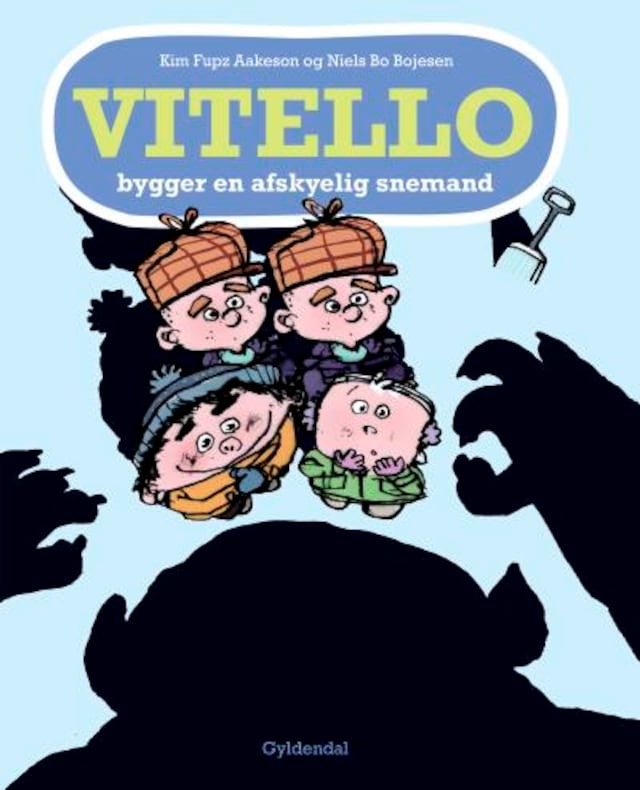 Book cover for Vitello bygger en afskyelig snemand