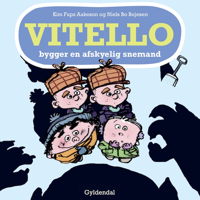 Book cover for Vitello bygger en afskyelig snemand