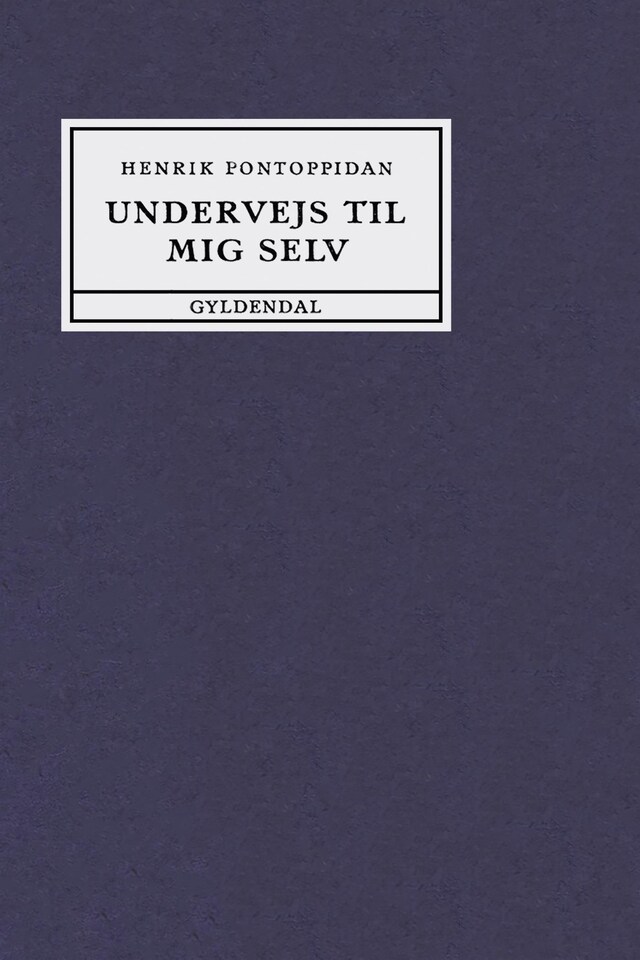 Copertina del libro per Undervejs til mig selv