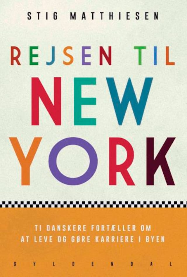 Book cover for Rejsen til New York