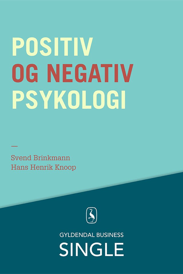 Couverture de livre pour Positiv og negativ psykologi