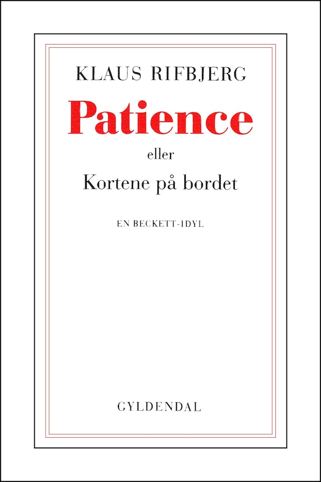 Book cover for Patience eller kortene på bordet