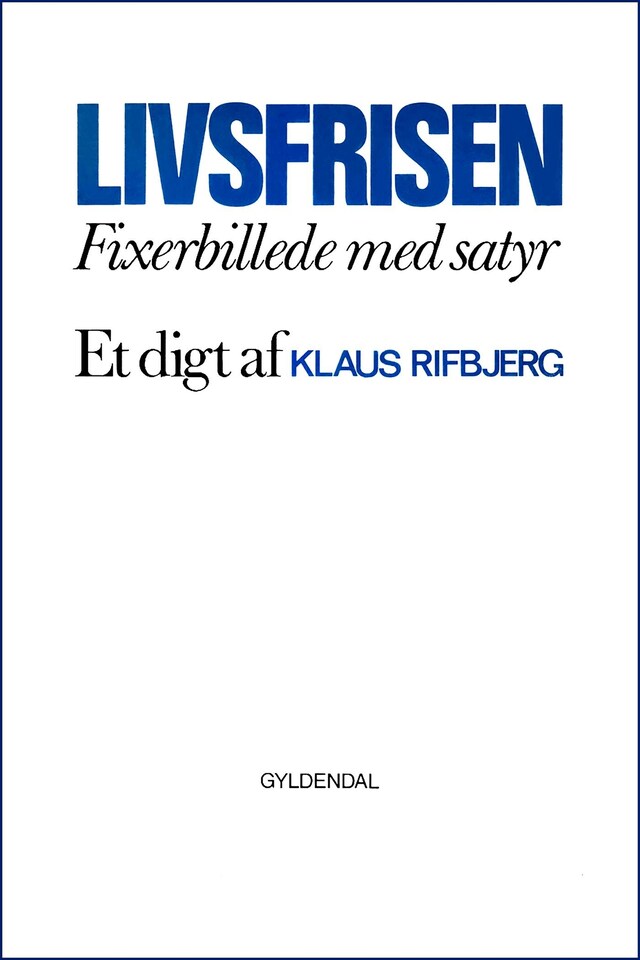 Book cover for Livsfrisen