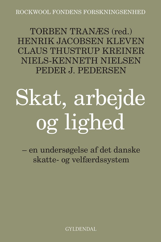 Bogomslag for Skat, arbejde og lighed