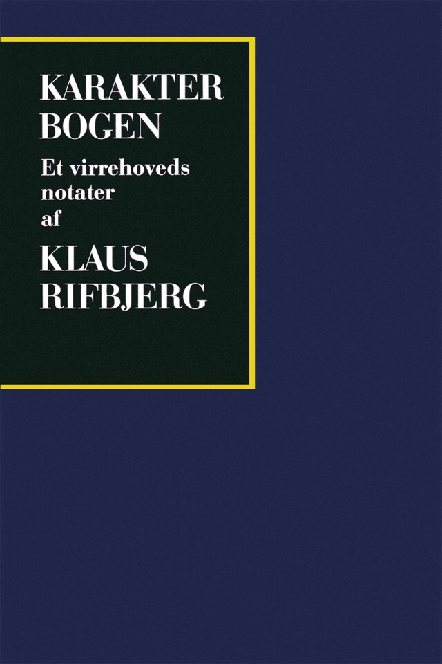 Book cover for Karakterbogen