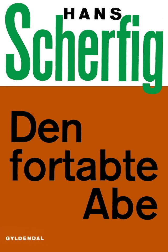 Book cover for Den fortabte abe