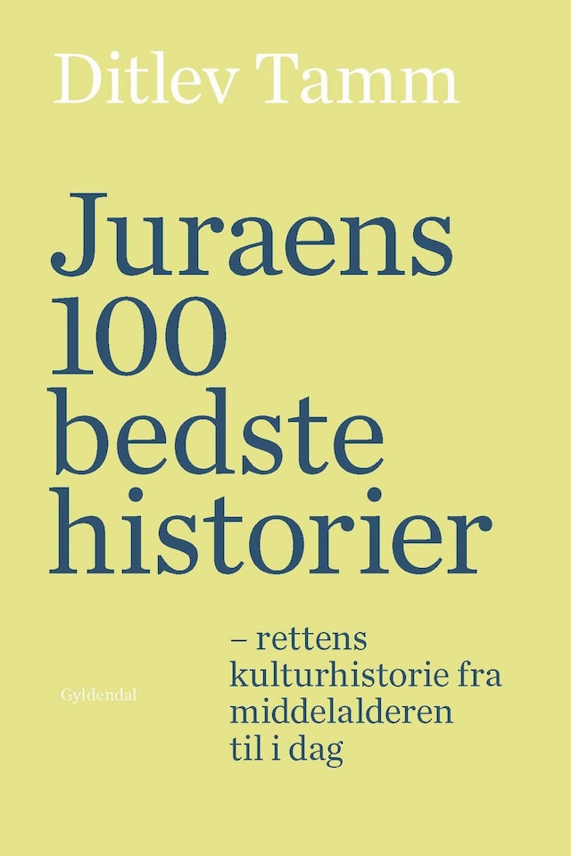Book cover for Juraens 100 bedste historier