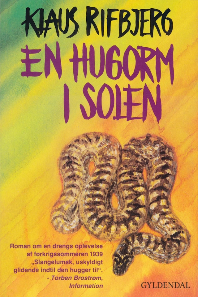 Book cover for En hugorm i solen