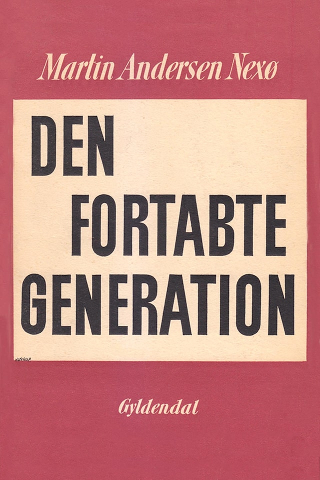 Book cover for Den fortabte generation