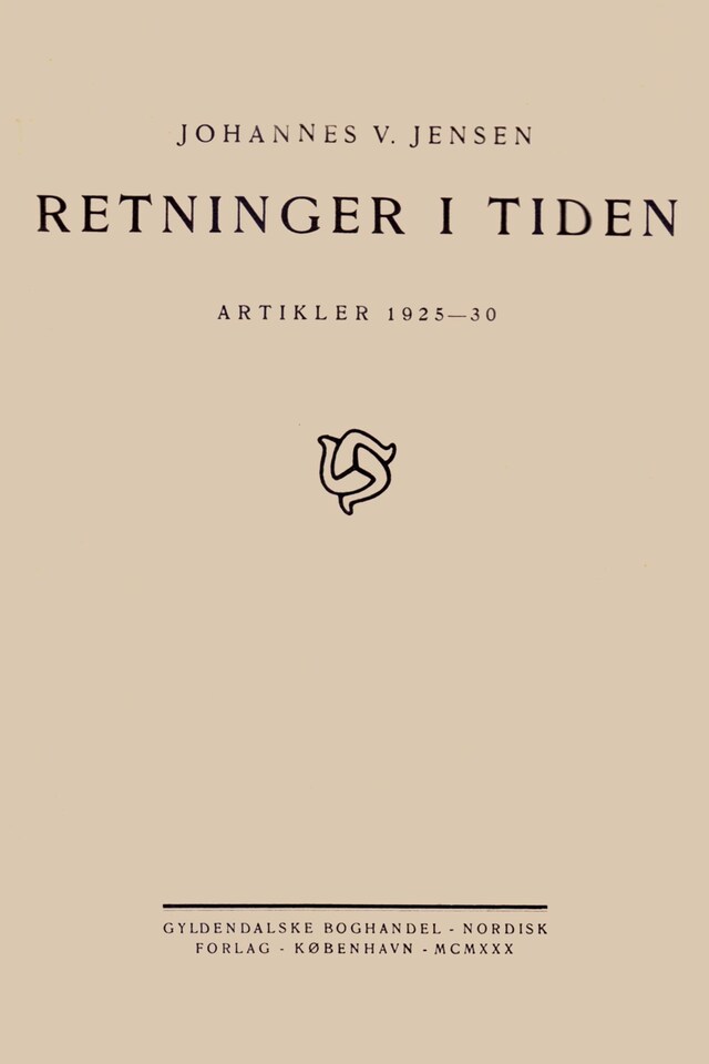 Book cover for Retninger i Tiden