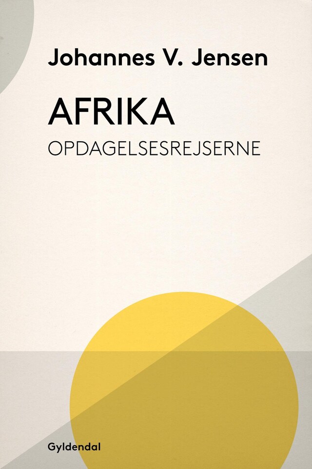 Kirjankansi teokselle Afrika