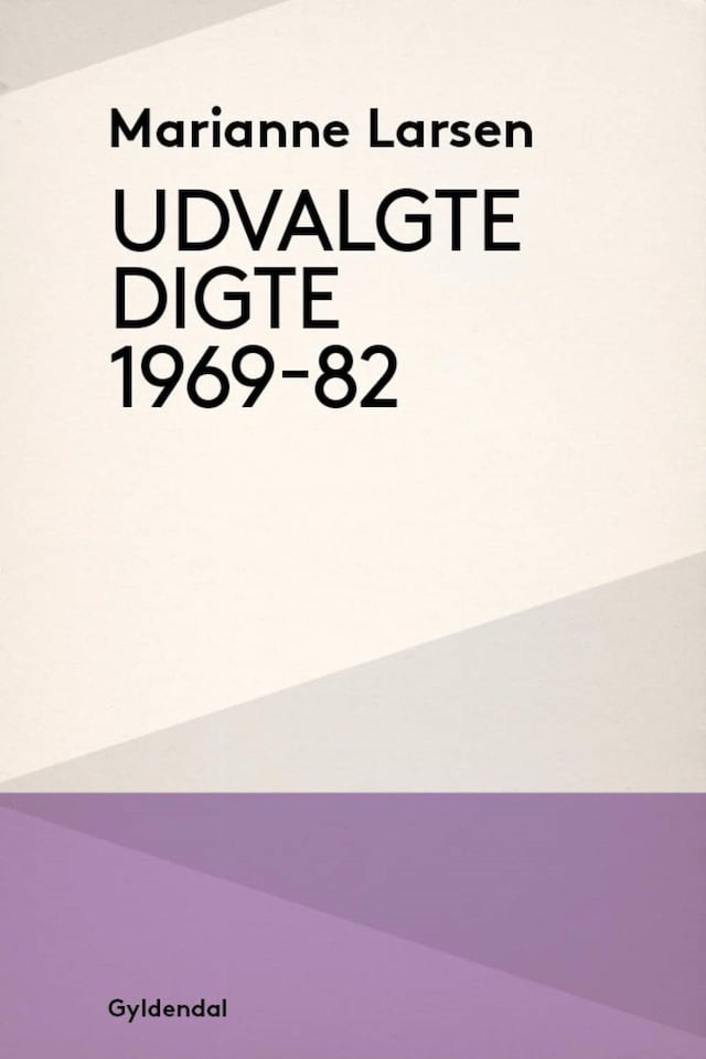 Boekomslag van Udvalgte digte 1969-82